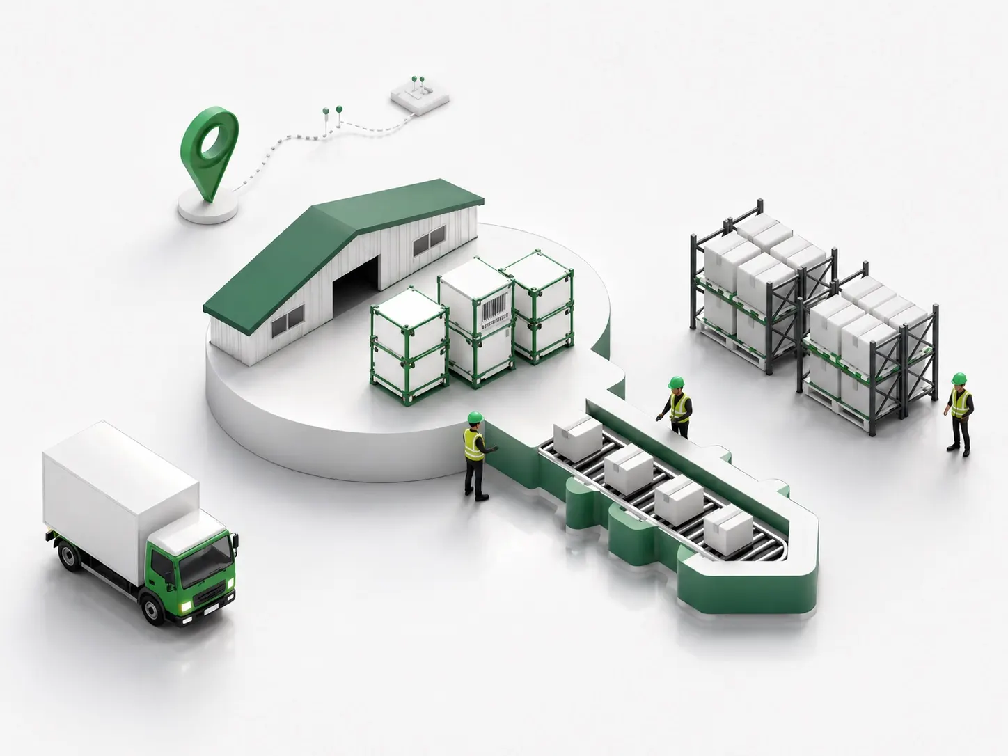 Solución llave en mano Wiilogistics — flujo operativo integral